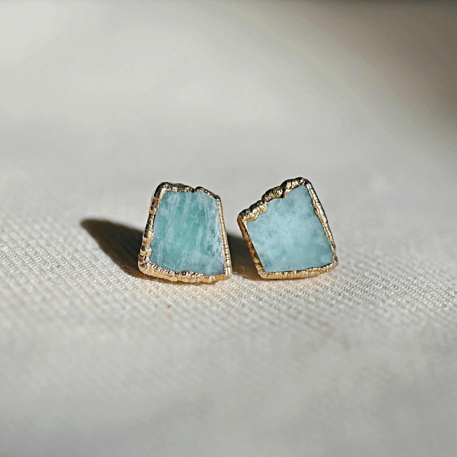 Amazonite hot sale stud earrings